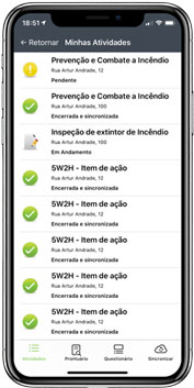 app checklist
